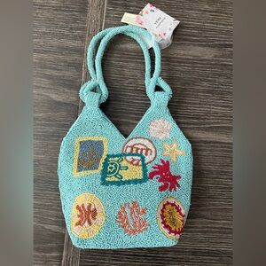 Brand new Beaded Beach Purse
